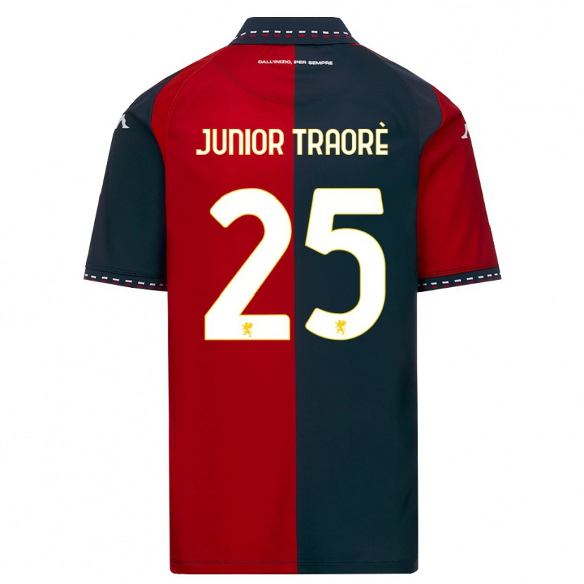 Danxen Dames Hamed Traoré #25 Rood Zwart Wit Thuisshirt Thuistenue 2026/27 T-Shirt België
