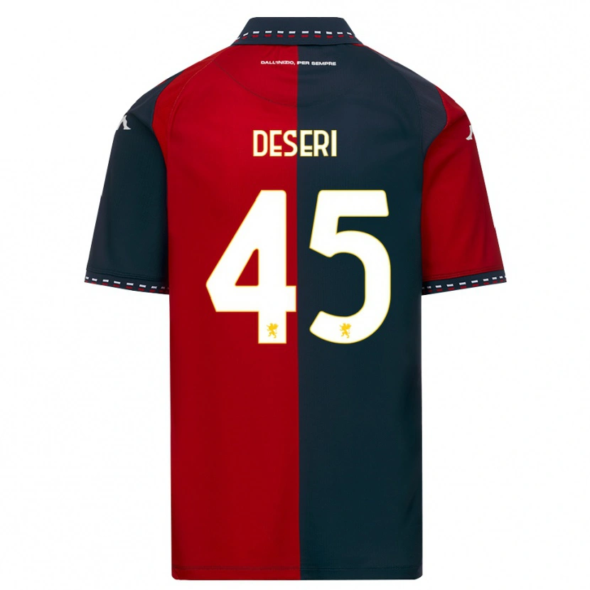 Danxen Dames Gracien Deseri #45 Rood Zwart Wit Thuisshirt Thuistenue 2026/27 T-Shirt België