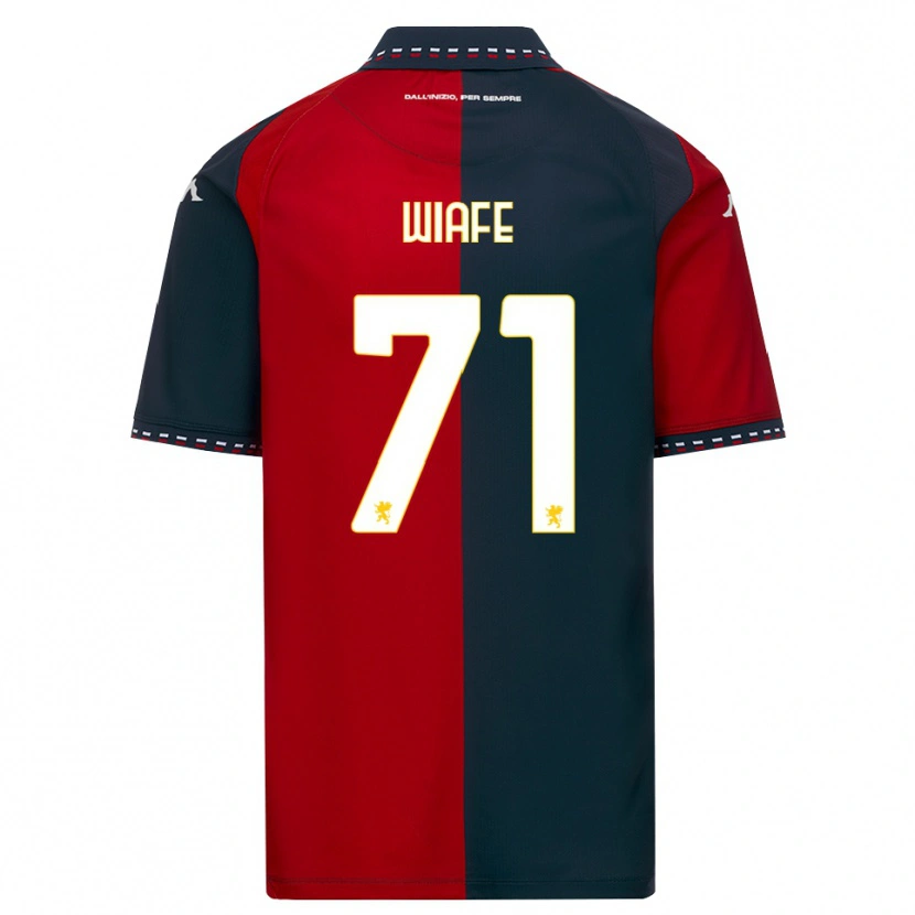 Danxen Dames Samuel Wiafe #71 Rood Zwart Wit Thuisshirt Thuistenue 2026/27 T-Shirt België