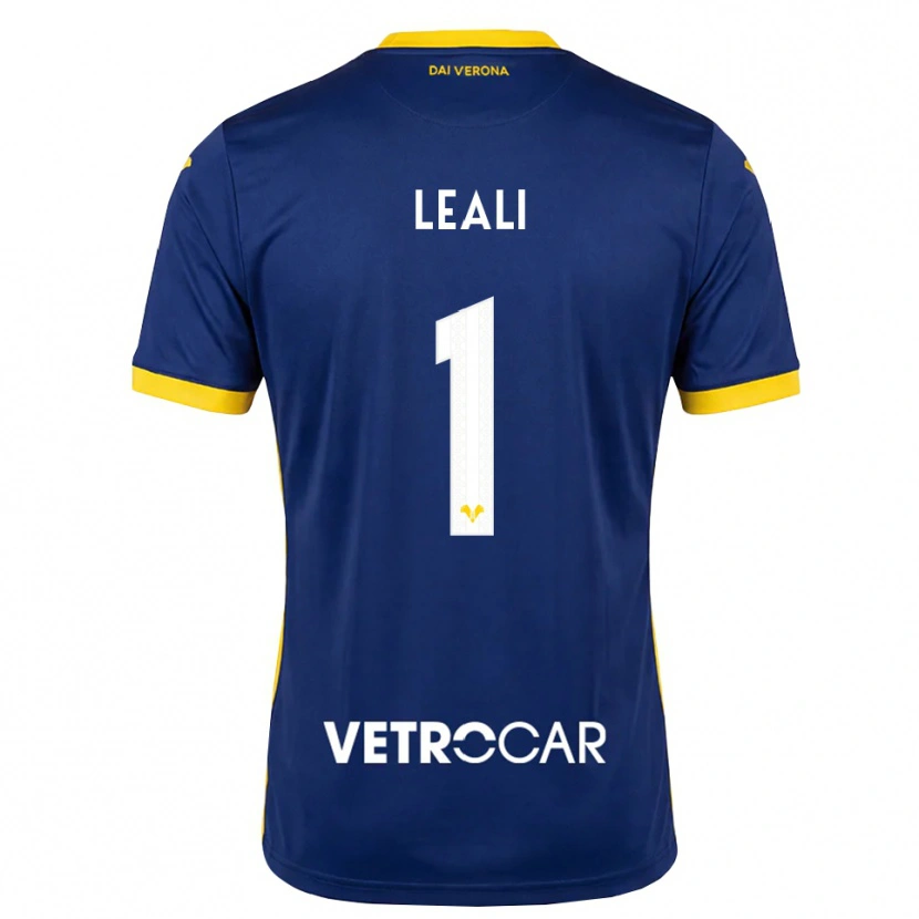 Danxen Dames Nicola Leali #1 Koninklijk Blauw Geel Wit Thuisshirt Thuistenue 2026/27 T-Shirt België