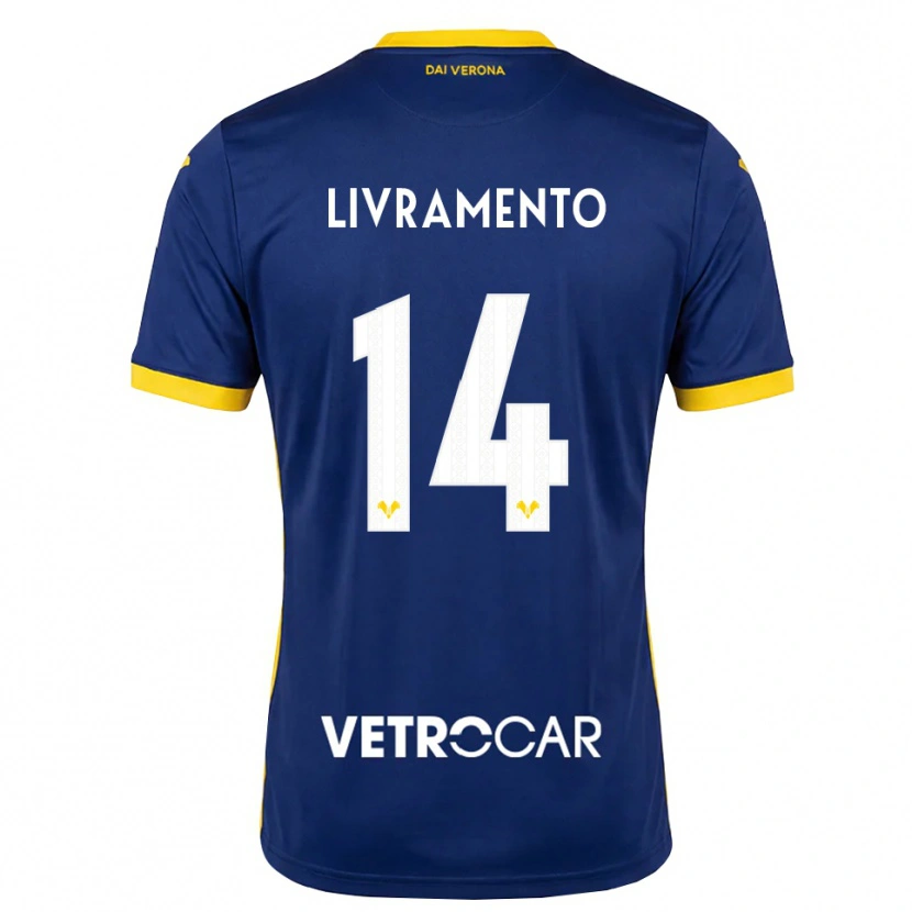 Danxen Dames Dailon Livramento #14 Koninklijk Blauw Geel Wit Thuisshirt Thuistenue 2026/27 T-Shirt België