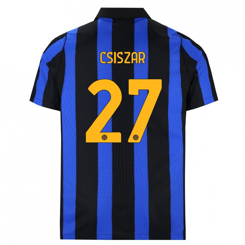 Danxen Dames Henrietta Csiszar #27 Zwart Blauw Geel Thuisshirt Thuistenue 2026/27 T-Shirt België