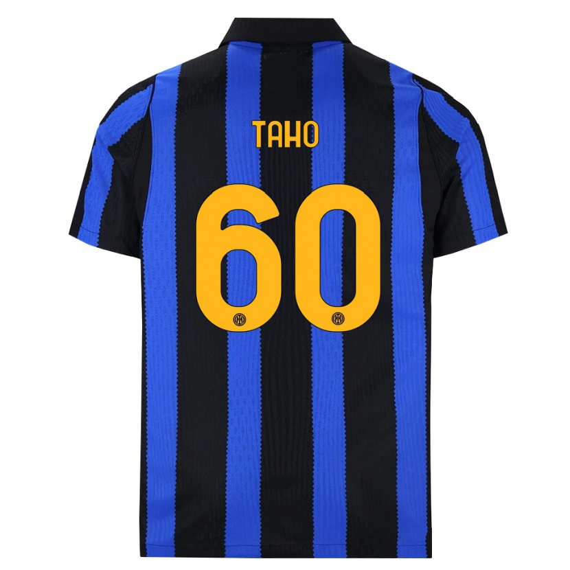 Danxen Dames Alain Taho #60 Zwart Blauw Geel Thuisshirt Thuistenue 2026/27 T-Shirt België