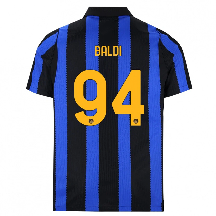 Danxen Dames Rachele Baldi #94 Zwart Blauw Geel Thuisshirt Thuistenue 2026/27 T-Shirt België