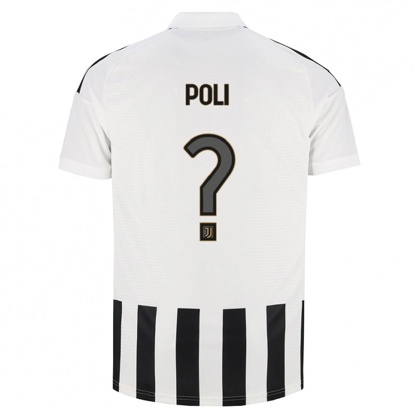 Danxen Dames Fabrizio Poli #0 Zwart Wit Bruin Thuisshirt Thuistenue 2026/27 T-Shirt België