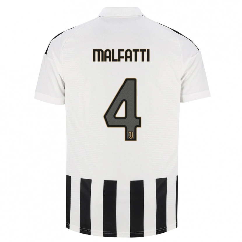 Danxen Dames Tiago Malfatti #4 Zwart Wit Bruin Thuisshirt Thuistenue 2026/27 T-Shirt België