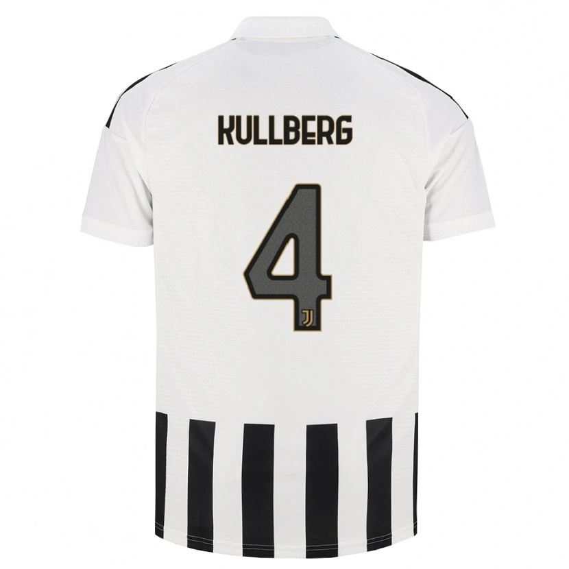 Danxen Dames Emma Nanny Charlotte Kullberg #4 Zwart Wit Bruin Thuisshirt Thuistenue 2026/27 T-Shirt België