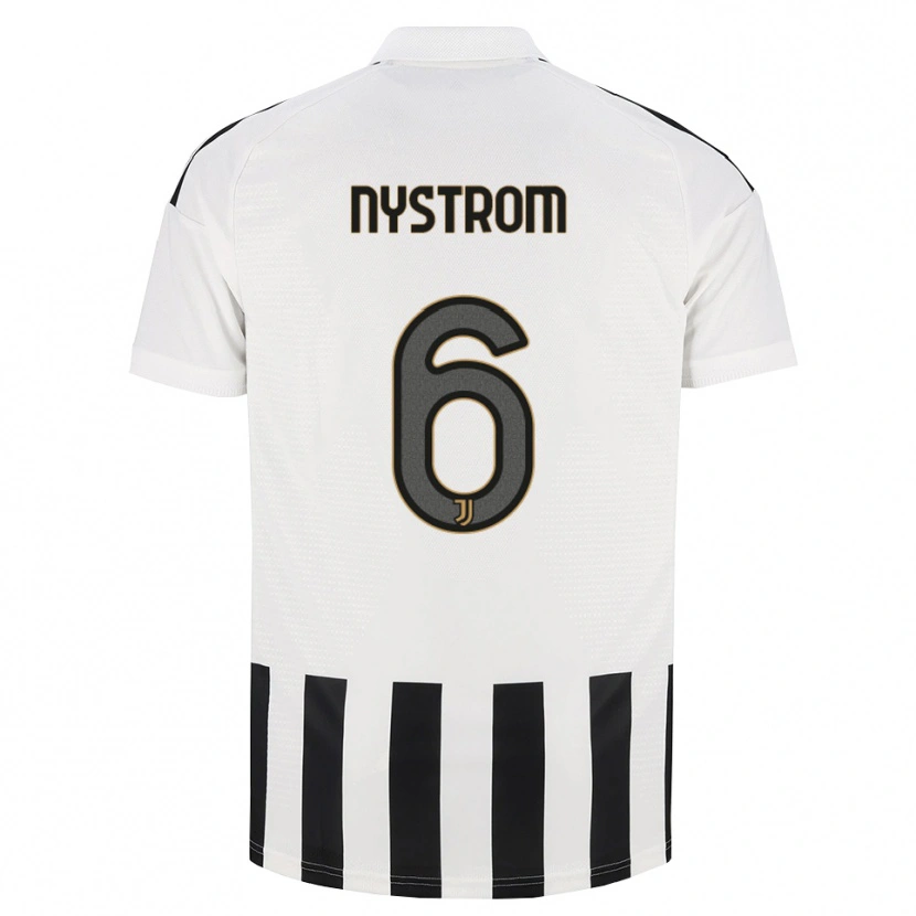 Danxen Dames Paulina Nyström #6 Zwart Wit Bruin Thuisshirt Thuistenue 2026/27 T-Shirt België