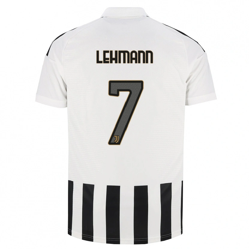 Danxen Dames Alisha Lehmann #7 Zwart Wit Bruin Thuisshirt Thuistenue 2026/27 T-Shirt België
