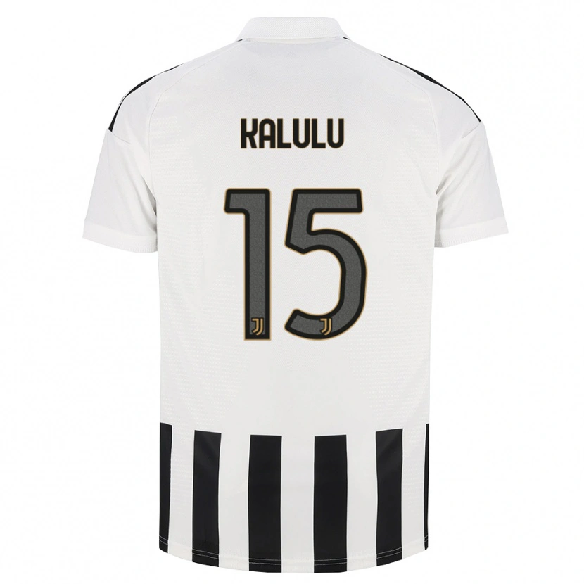 Danxen Dames Pierre Kalulu #15 Zwart Wit Bruin Thuisshirt Thuistenue 2026/27 T-Shirt België