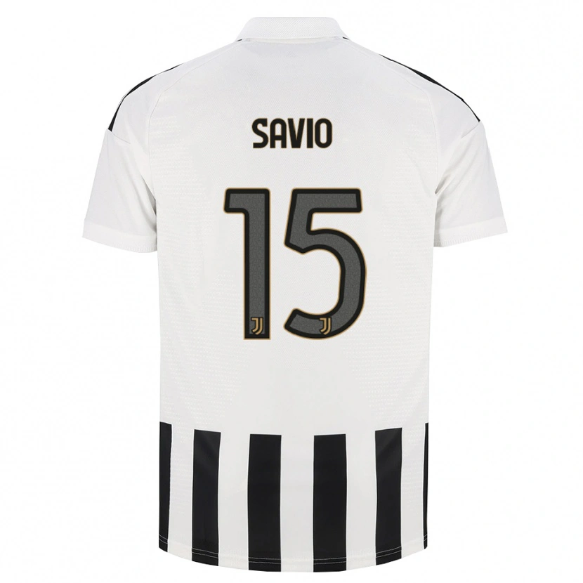 Danxen Dames Federico Savio #15 Zwart Wit Bruin Thuisshirt Thuistenue 2026/27 T-Shirt België