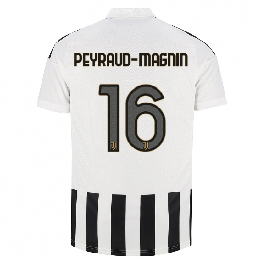 Danxen Dames Pauline Peyraud-Magnin #16 Zwart Wit Bruin Thuisshirt Thuistenue 2026/27 T-Shirt België