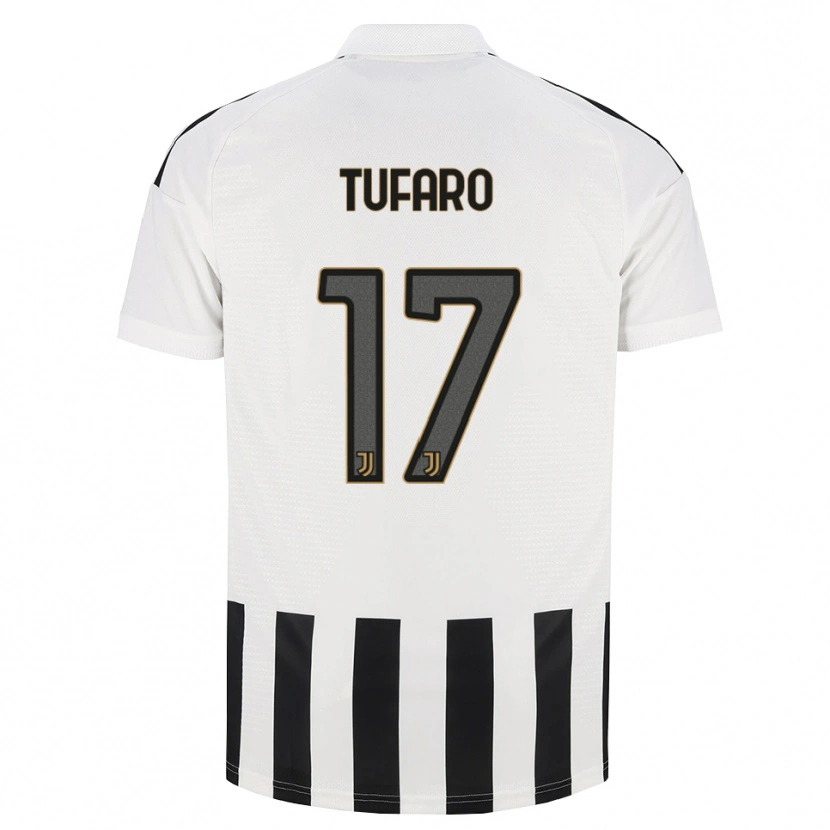 Danxen Dames Gabriele Tufaro #17 Zwart Wit Bruin Thuisshirt Thuistenue 2026/27 T-Shirt België