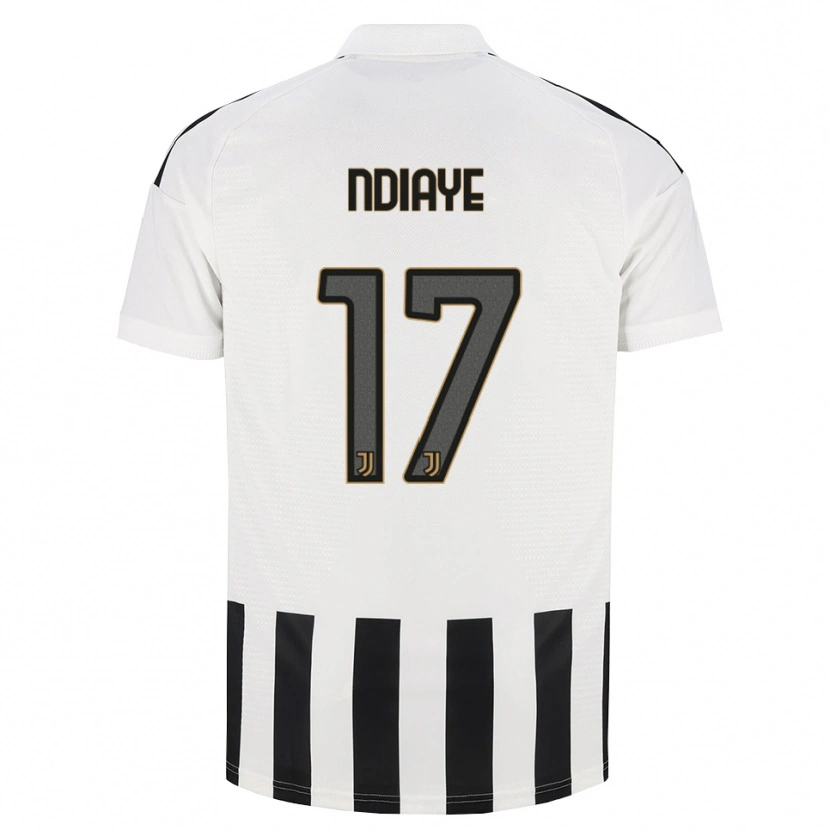 Danxen Dames Modou Ndiaye #17 Zwart Wit Bruin Thuisshirt Thuistenue 2026/27 T-Shirt België