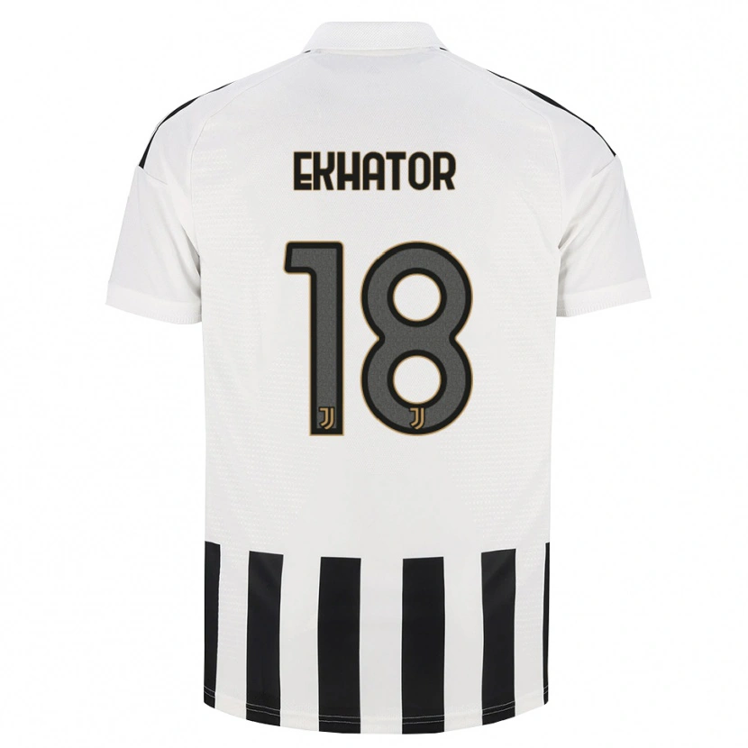 Danxen Dames Jeff Ekhator #18 Zwart Wit Bruin Thuisshirt Thuistenue 2026/27 T-Shirt België