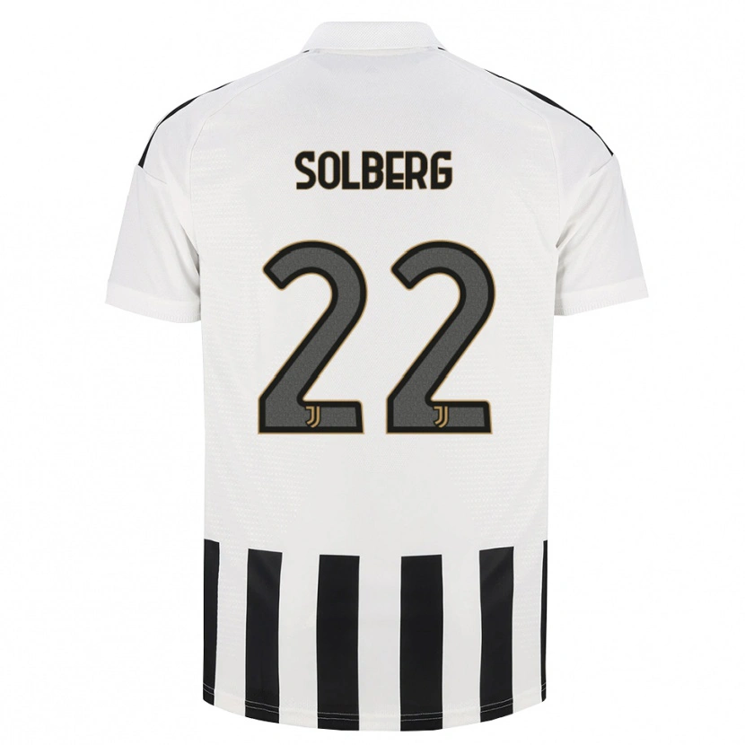 Danxen Dames Elias Solberg #22 Zwart Wit Bruin Thuisshirt Thuistenue 2026/27 T-Shirt België