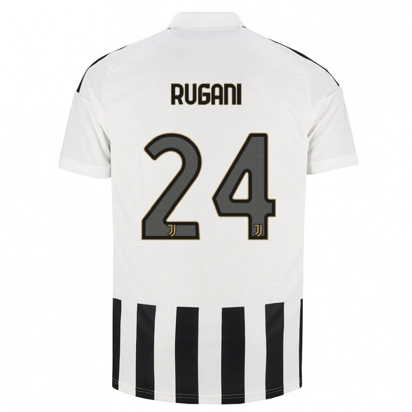 Danxen Dames Daniele Rugani #24 Zwart Wit Bruin Thuisshirt Thuistenue 2026/27 T-Shirt België