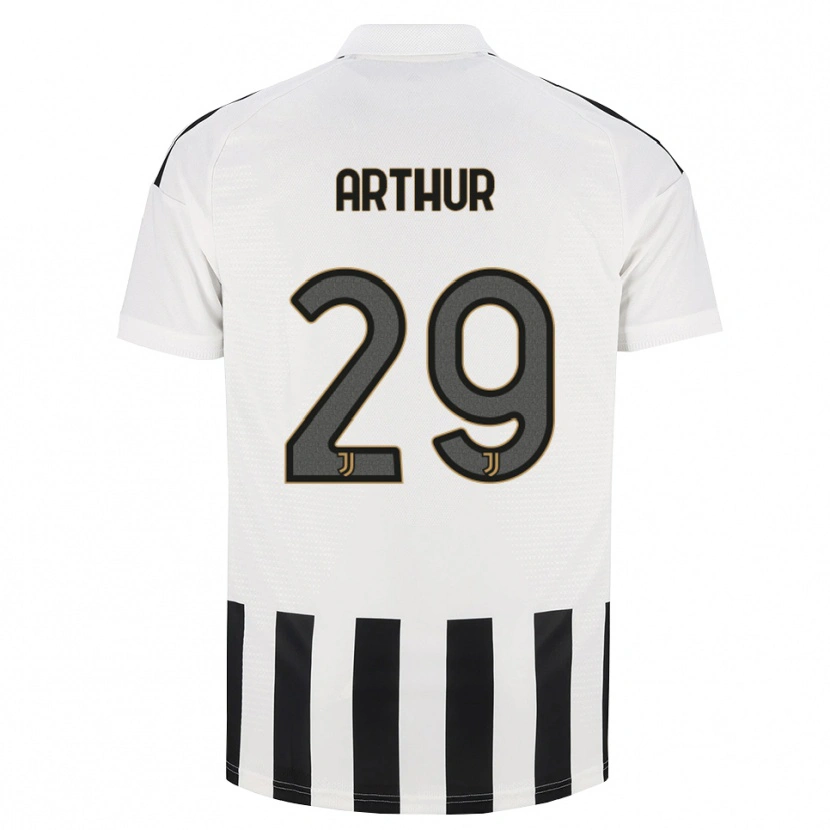 Danxen Dames Arthur Melo #29 Zwart Wit Bruin Thuisshirt Thuistenue 2026/27 T-Shirt België