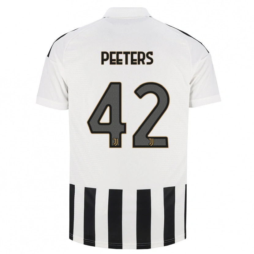 Danxen Dames Daouda Peeters #42 Zwart Wit Bruin Thuisshirt Thuistenue 2026/27 T-Shirt België