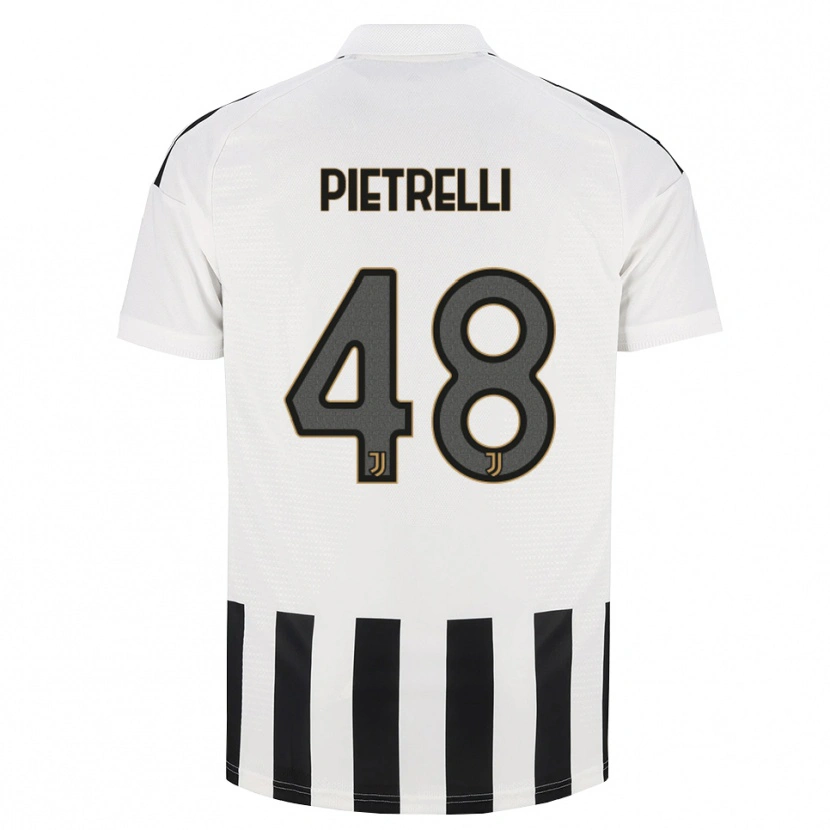 Danxen Dames Alessandro Pietrelli #48 Zwart Wit Bruin Thuisshirt Thuistenue 2026/27 T-Shirt België