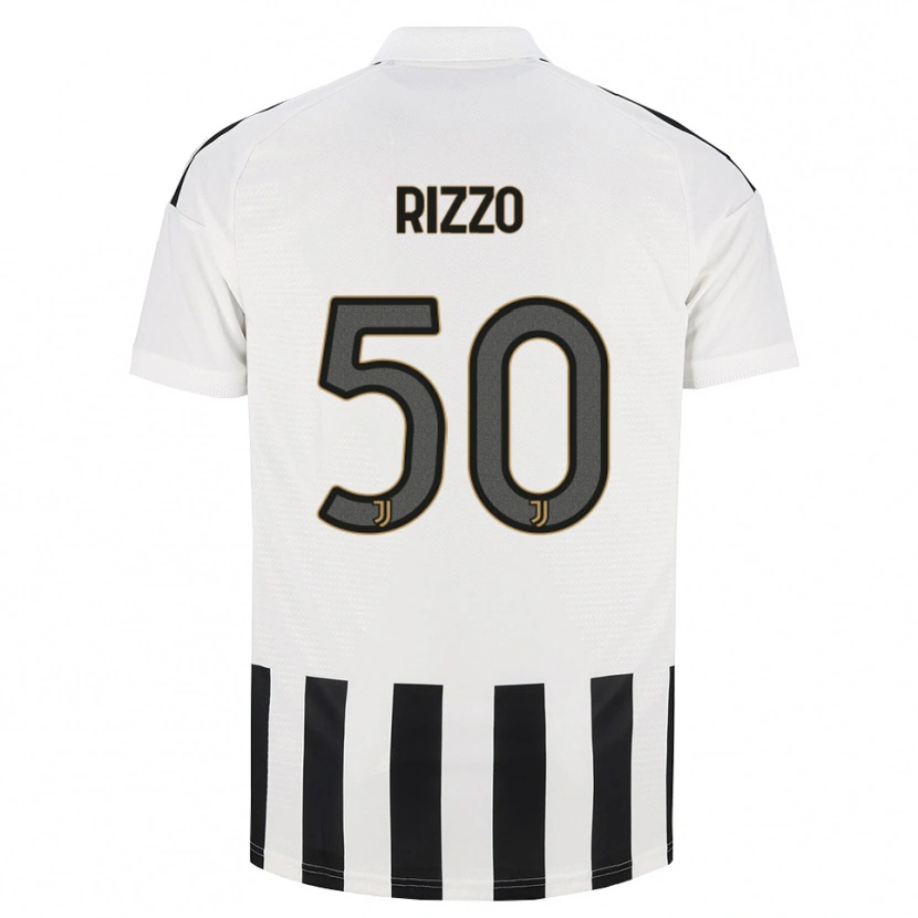 Danxen Dames Niccolò Rizzo #50 Zwart Wit Bruin Thuisshirt Thuistenue 2026/27 T-Shirt België