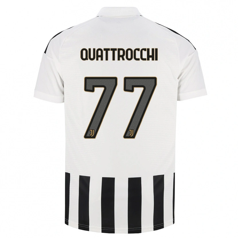 Danxen Dames Juan Ignacio Quattrocchi #77 Zwart Wit Bruin Thuisshirt Thuistenue 2026/27 T-Shirt België