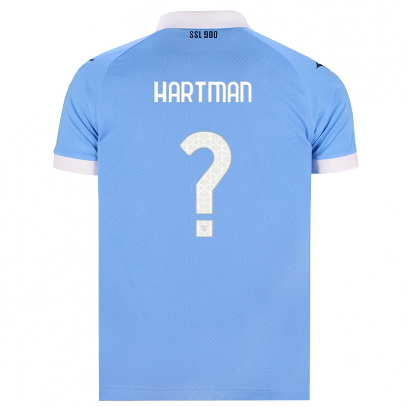 Danxen Dames Thomas Hartman #0 Hemelsblauw Zwart Wit Thuisshirt Thuistenue 2026/27 T-Shirt België