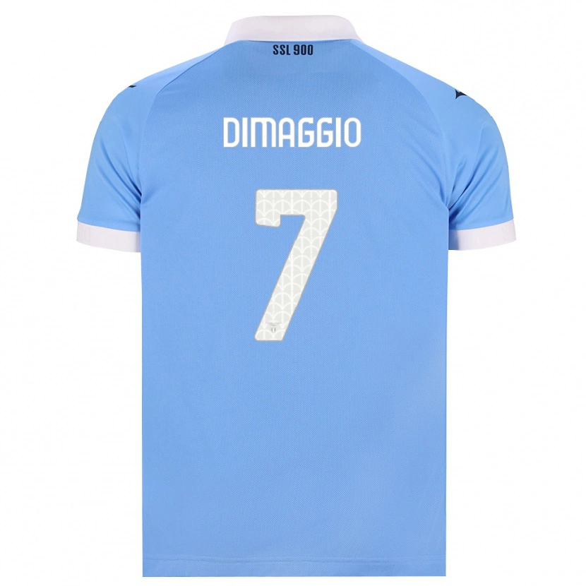 Danxen Dames Cosimo Dimaggio #7 Hemelsblauw Zwart Wit Thuisshirt Thuistenue 2026/27 T-Shirt België