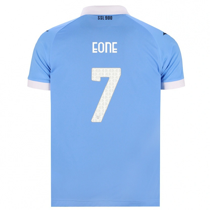Danxen Dames Emmanuel Eone #7 Hemelsblauw Zwart Wit Thuisshirt Thuistenue 2026/27 T-Shirt België