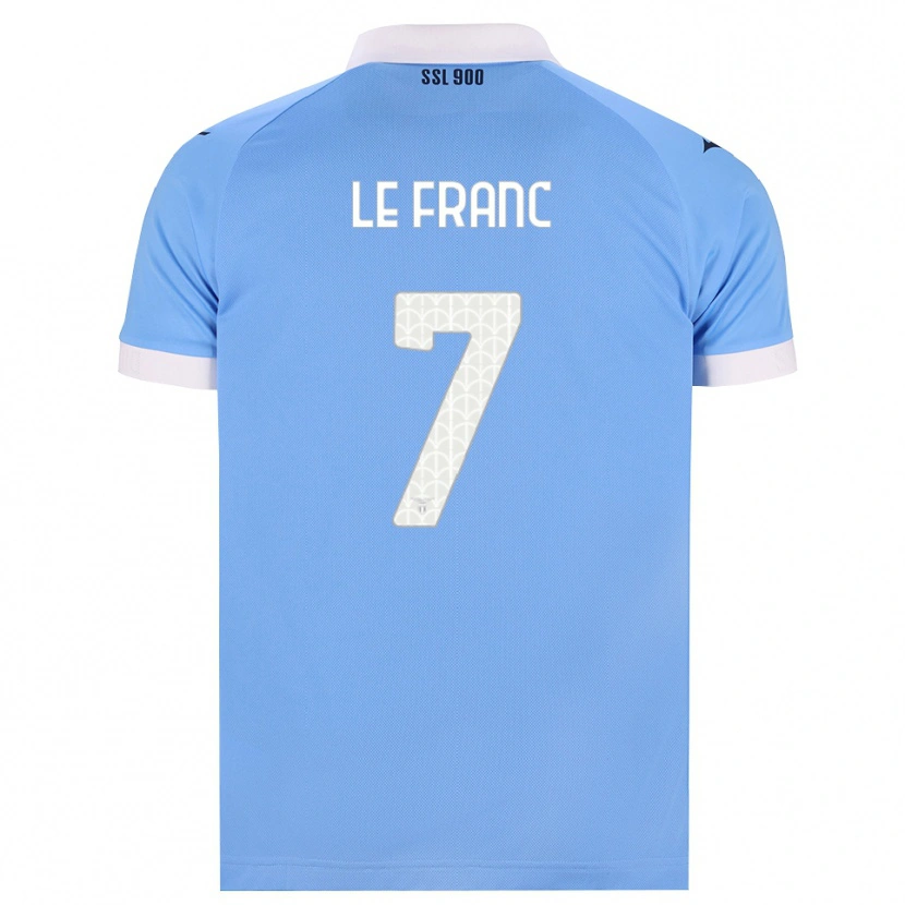 Danxen Dames Chloé Le Franc #7 Hemelsblauw Zwart Wit Thuisshirt Thuistenue 2026/27 T-Shirt België