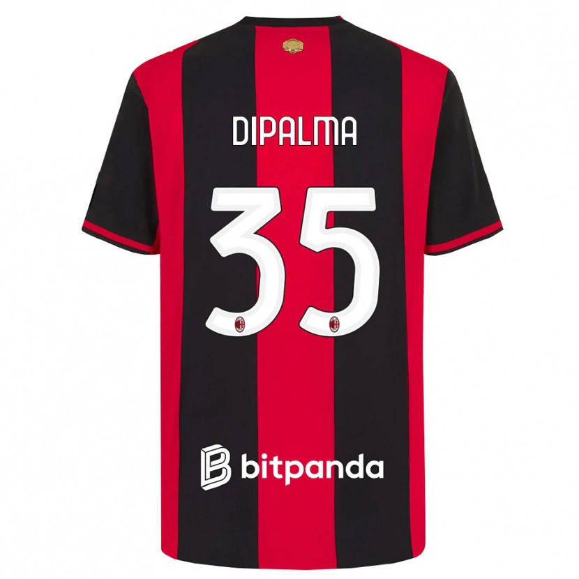 Danxen Dames Matteo Dipalma #35 Rood Zwart Wit Thuisshirt Thuistenue 2026/27 T-Shirt België