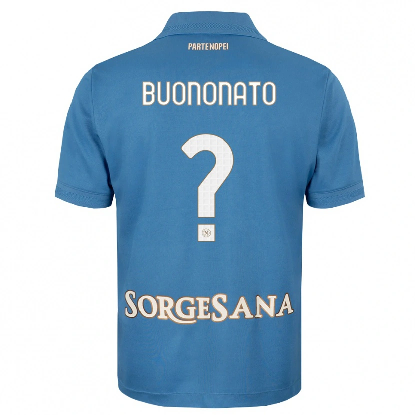 Danxen Dames Antonio Buononato #0 Haze Blauw Wit Thuisshirt Thuistenue 2026/27 T-Shirt België