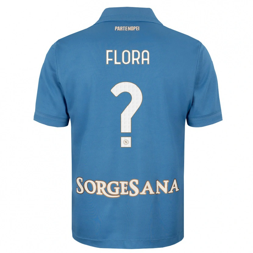 Danxen Dames Massimiliano Flora #0 Haze Blauw Wit Thuisshirt Thuistenue 2026/27 T-Shirt België