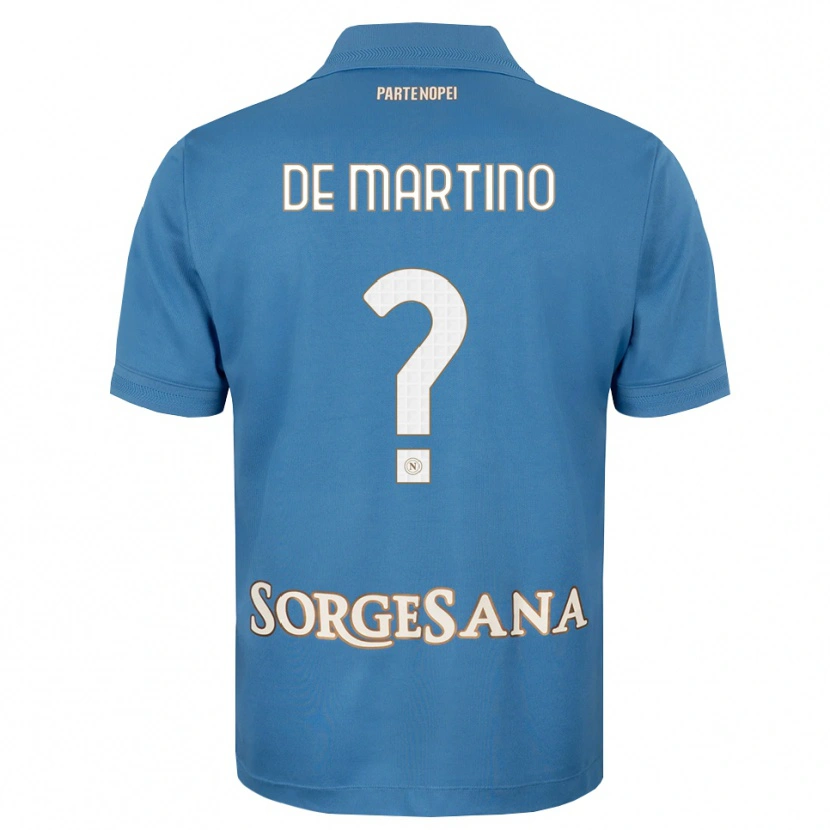 Danxen Dames Enrico Pio De Martino #0 Haze Blauw Wit Thuisshirt Thuistenue 2026/27 T-Shirt België