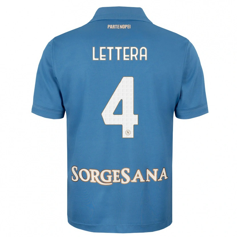 Danxen Dames Alessio Lettera #4 Haze Blauw Wit Thuisshirt Thuistenue 2026/27 T-Shirt België