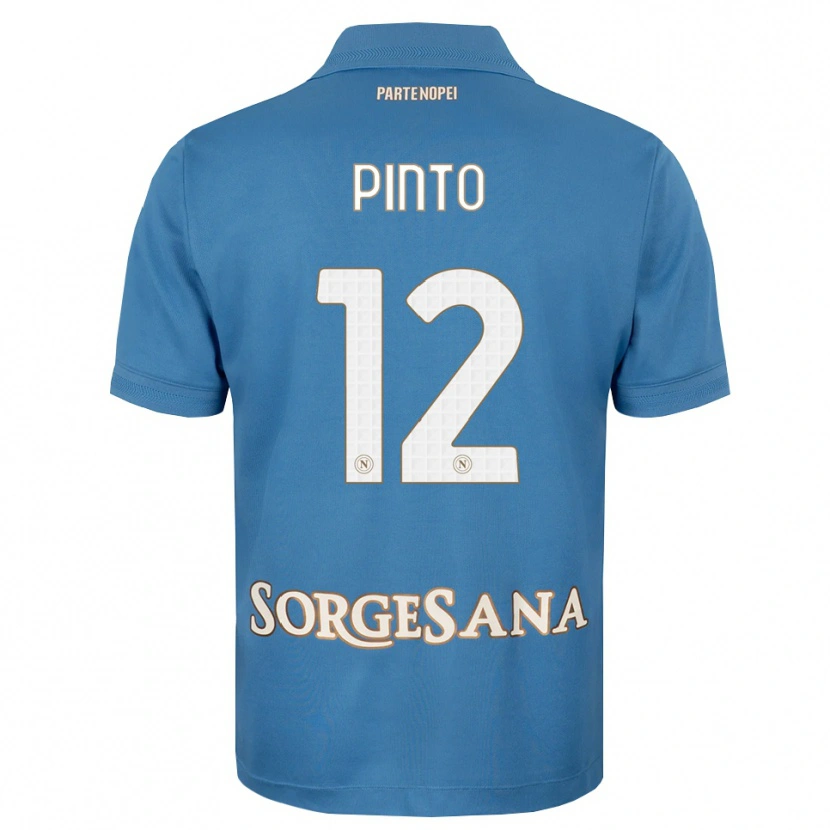 Danxen Dames Ciro Pinto #12 Haze Blauw Wit Thuisshirt Thuistenue 2026/27 T-Shirt België