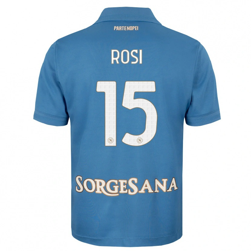 Danxen Dames Pasquale Rosi #15 Haze Blauw Wit Thuisshirt Thuistenue 2026/27 T-Shirt België