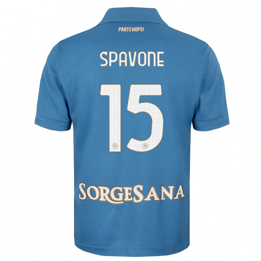 Danxen Dames Alessandro Spavone #15 Haze Blauw Wit Thuisshirt Thuistenue 2026/27 T-Shirt België