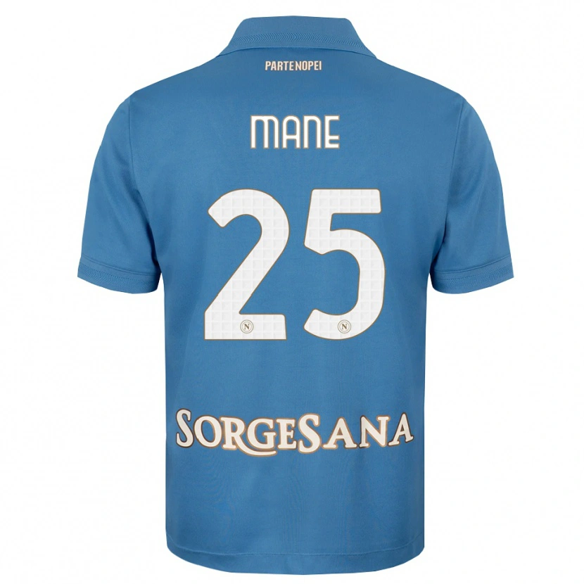 Danxen Dames Balla Mousa Mane #25 Haze Blauw Wit Thuisshirt Thuistenue 2026/27 T-Shirt België