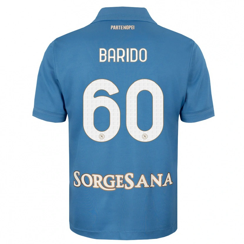 Danxen Dames Francisco Baridó #60 Haze Blauw Wit Thuisshirt Thuistenue 2026/27 T-Shirt België