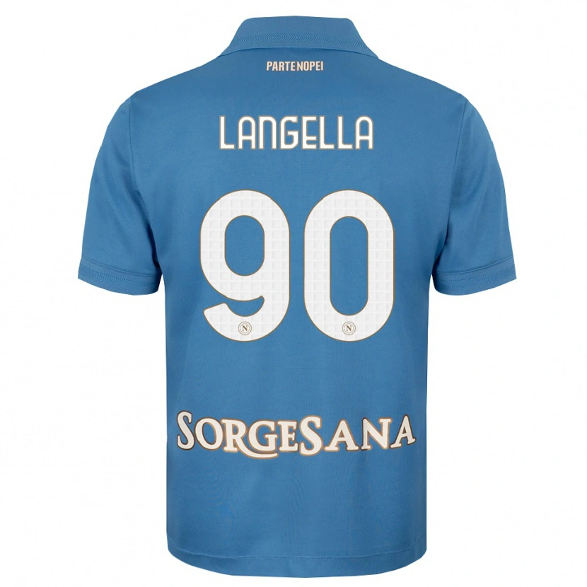Danxen Dames Gabriella Langella #90 Haze Blauw Wit Thuisshirt Thuistenue 2026/27 T-Shirt België