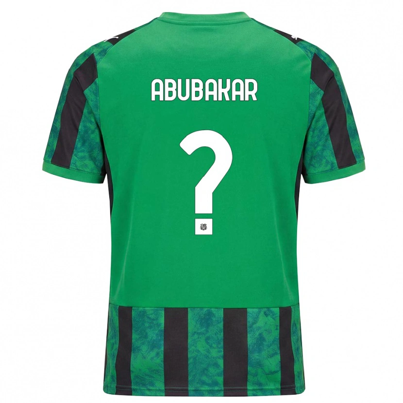 Danxen Dames Salim Abubakar #0 Groen Zwart Wit Thuisshirt Thuistenue 2026/27 T-Shirt België