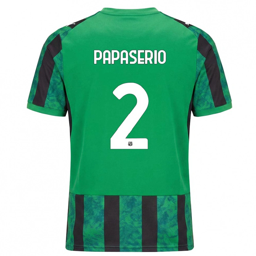 Danxen Dames Gabriele Papaserio #2 Groen Zwart Wit Thuisshirt Thuistenue 2026/27 T-Shirt België