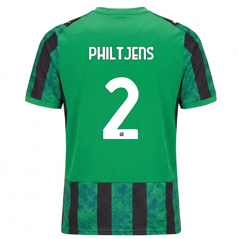 Danxen Dames Davina Philtjens #2 Groen Zwart Wit Thuisshirt Thuistenue 2026/27 T-Shirt België