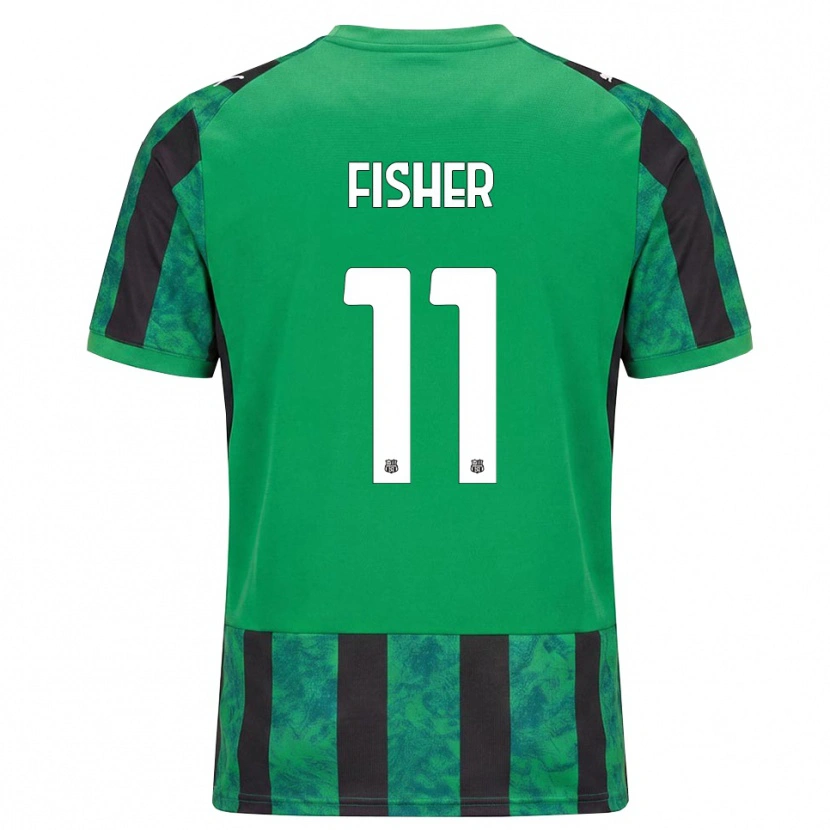 Danxen Dames Samantha Tru Fisher Conde #11 Groen Zwart Wit Thuisshirt Thuistenue 2026/27 T-Shirt België