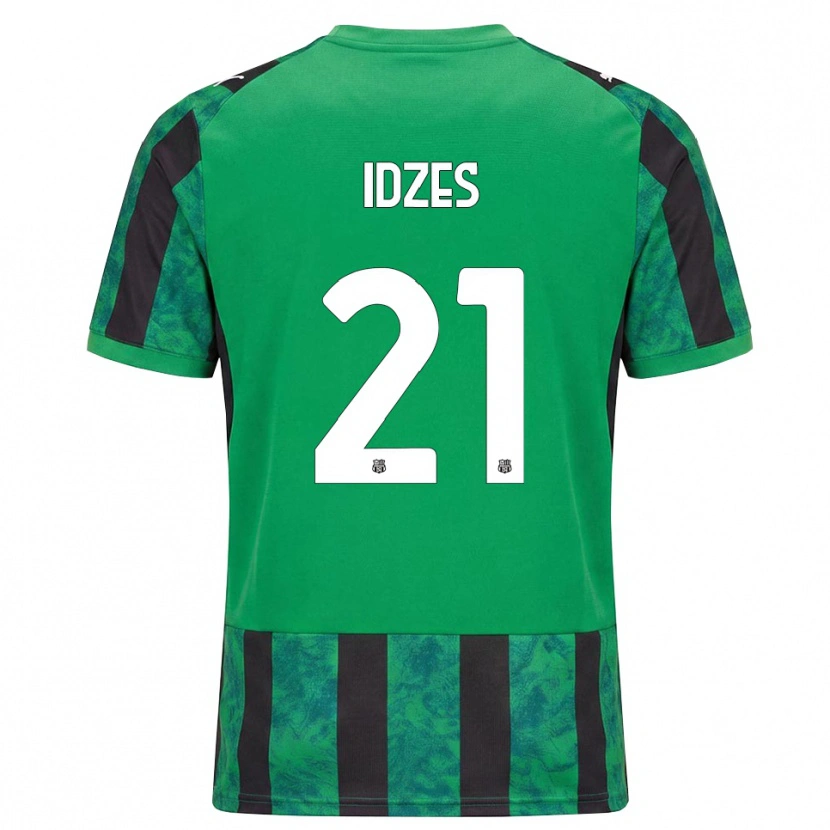 Danxen Dames Jay Idzes #21 Groen Zwart Wit Thuisshirt Thuistenue 2026/27 T-Shirt België