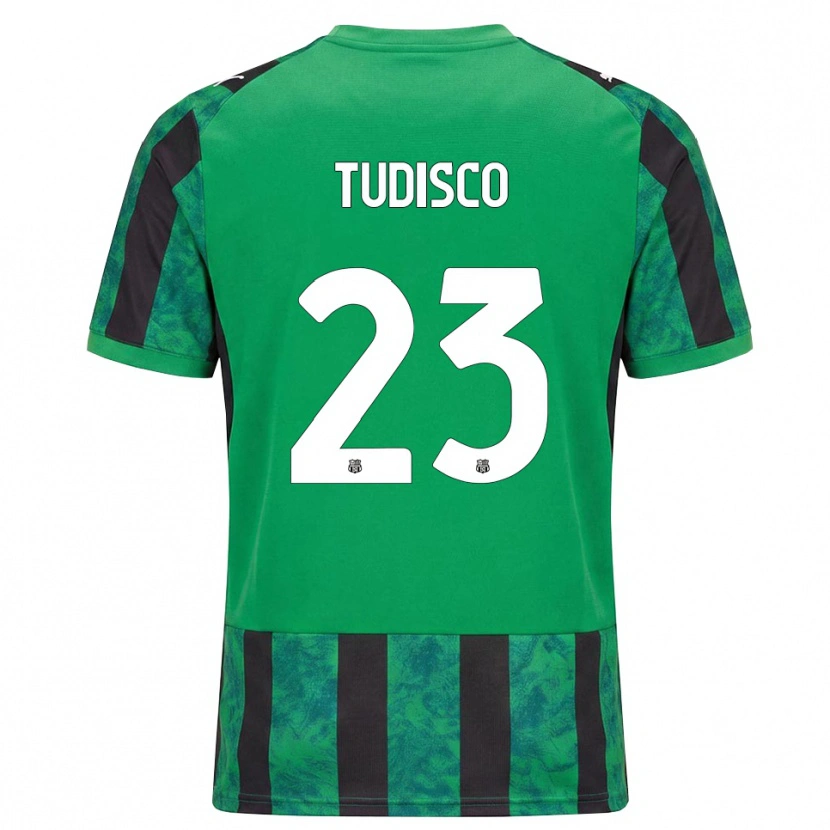 Danxen Dames Giorgia Tudisco #23 Groen Zwart Wit Thuisshirt Thuistenue 2026/27 T-Shirt België