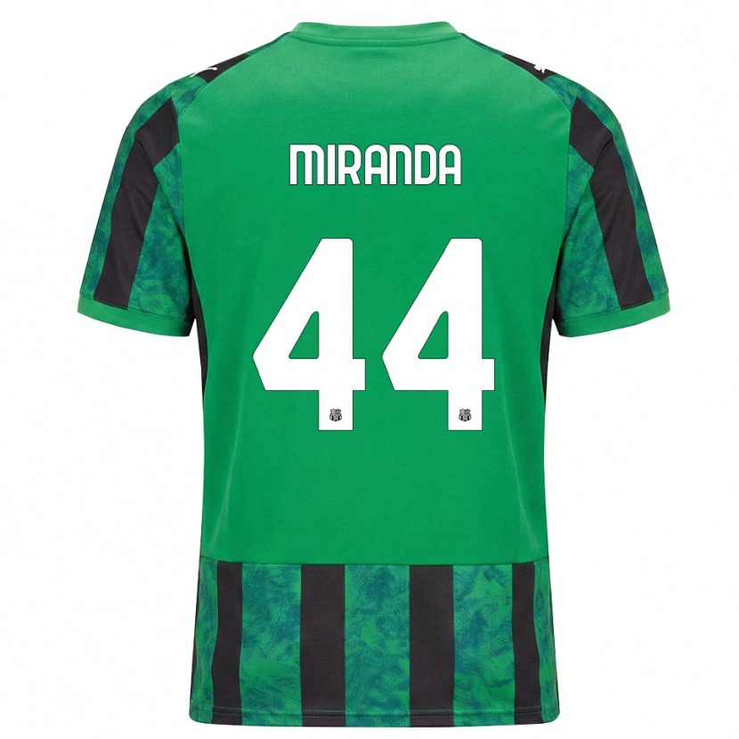 Danxen Dames Kevin Miranda #44 Groen Zwart Wit Thuisshirt Thuistenue 2026/27 T-Shirt België