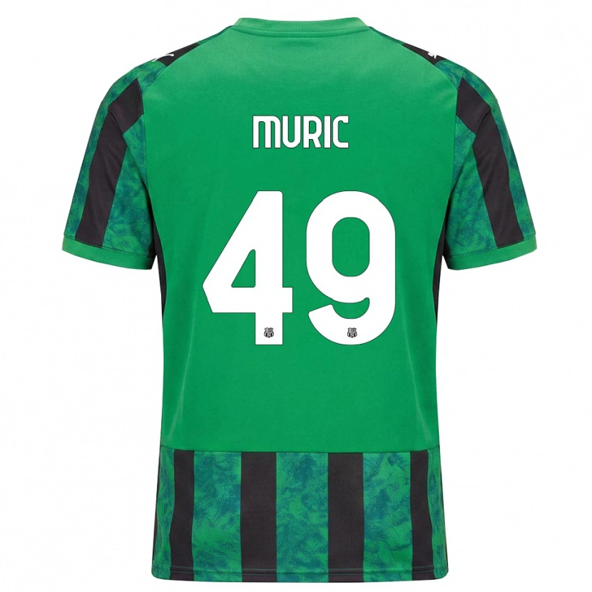 Danxen Dames Arijanet Murić #49 Groen Zwart Wit Thuisshirt Thuistenue 2026/27 T-Shirt België