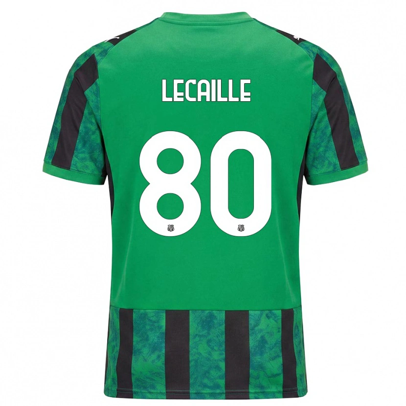 Danxen Dames Carla Lecaille #80 Groen Zwart Wit Thuisshirt Thuistenue 2026/27 T-Shirt België